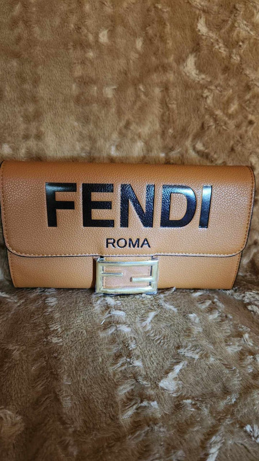 Caramel Fendi Crossbody