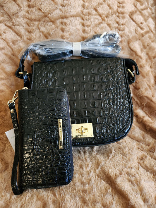 Brahmin crossbody w/ wallet